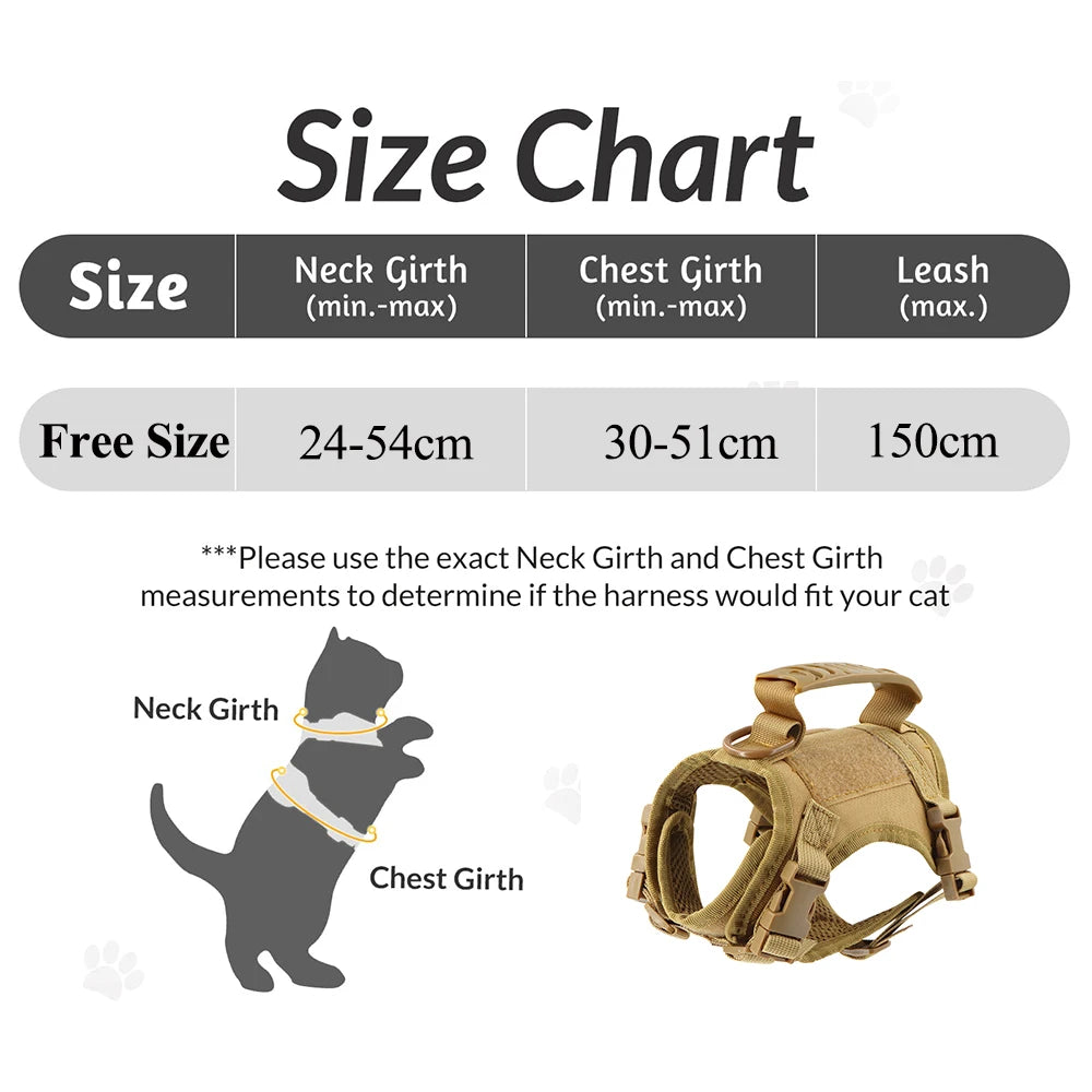 Tactical Cat Harness