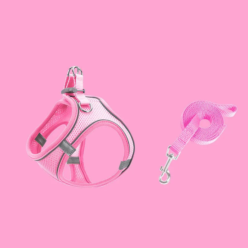 Escape-Proof Cat Harness - Adjustable Breathable Vest with Leash for Kittens - Deribla Store