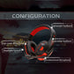 3.5mm Wired Gaming Headphones With Microphone 120° Adjustable