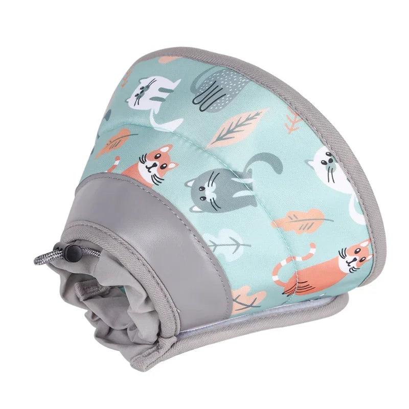 Pet Recovery Collar - Soft Elizabethan Cone for Cats & Dogs After Surgery - Deribla Store