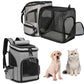 Expandable Pet Carrier Backpack - Large Capacity Breathable Travel Bag for Cats & Dogs - Deribla Store