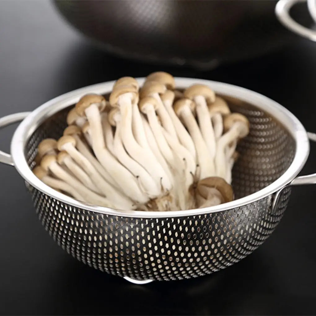 All Purpose Stainless Steel Fine Mesh Strainer Net Baskets with Handles