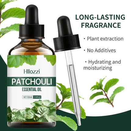 Patchouli Essential Oil - Pure Massage & Diffuser 10-100ml