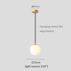 Gold 15cm / Cold White / China Mainland