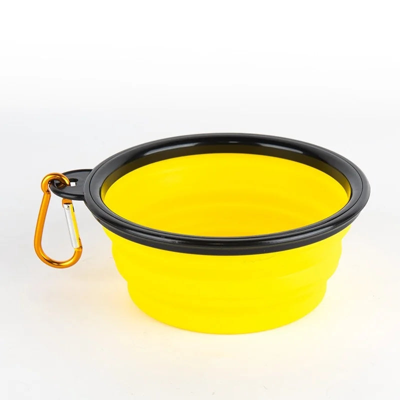 Collapsible Dog Bowl - Portable Silicone Travel Pet Food & Water Bowl - Deribla Store