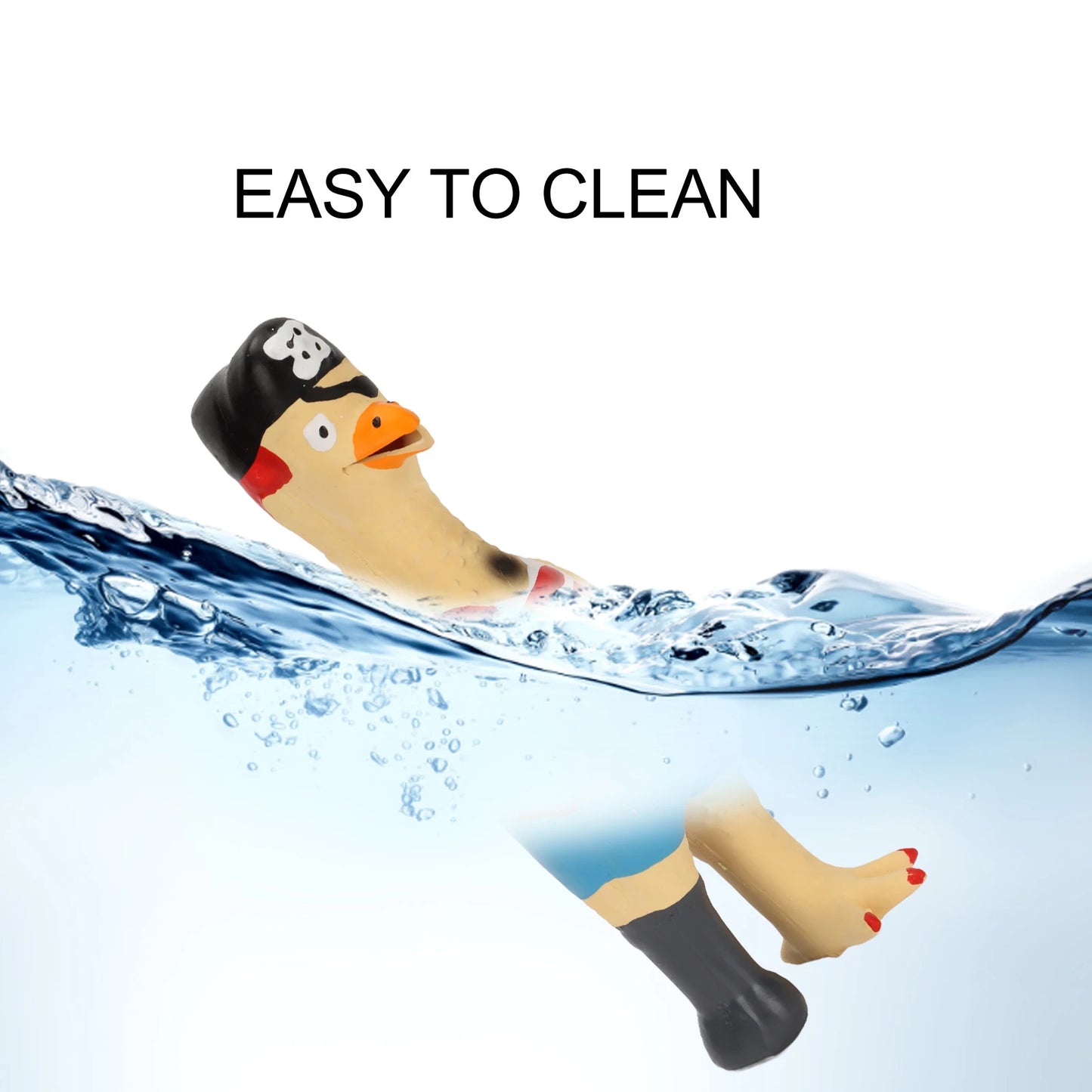 Screaming Chicken Dog Toy - Durable Squeaky Rubber Toy for Dogs - Deribla Store