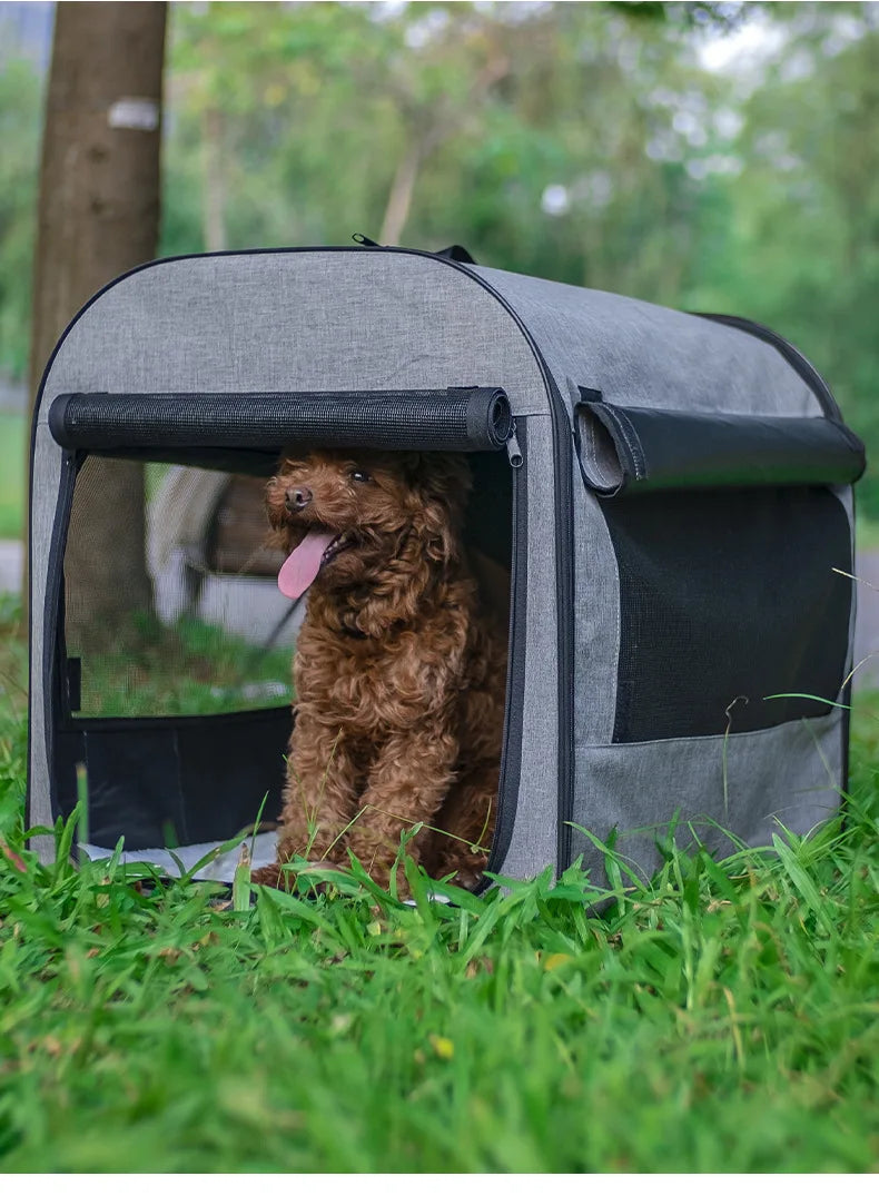 Winter Warm Pet Tent - Foldable Dog House & Cat Carrier Bed - Deribla Store
