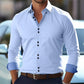 Men's formal shirt button down shirt wrinkle-resistant wedding