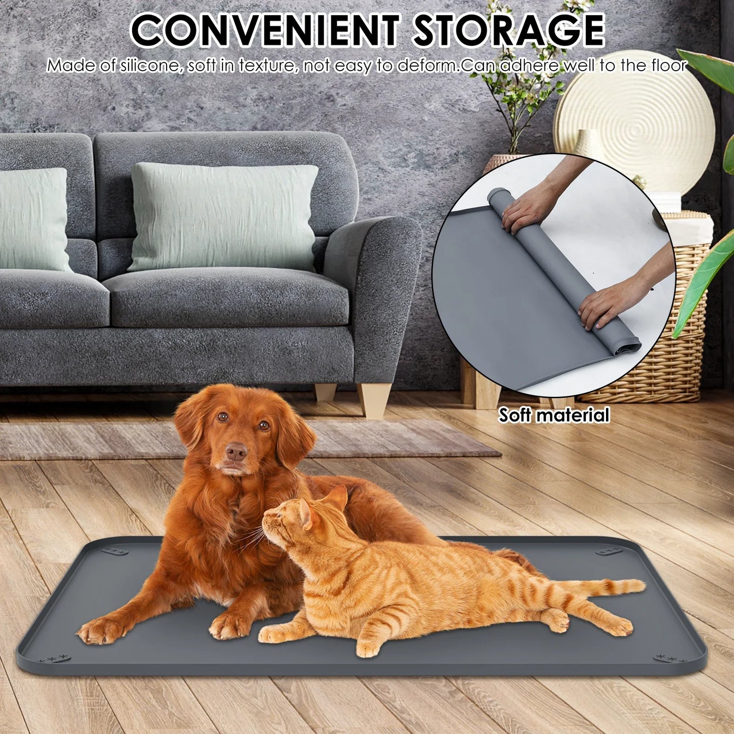 Silicone Dog Pee Pad Holder