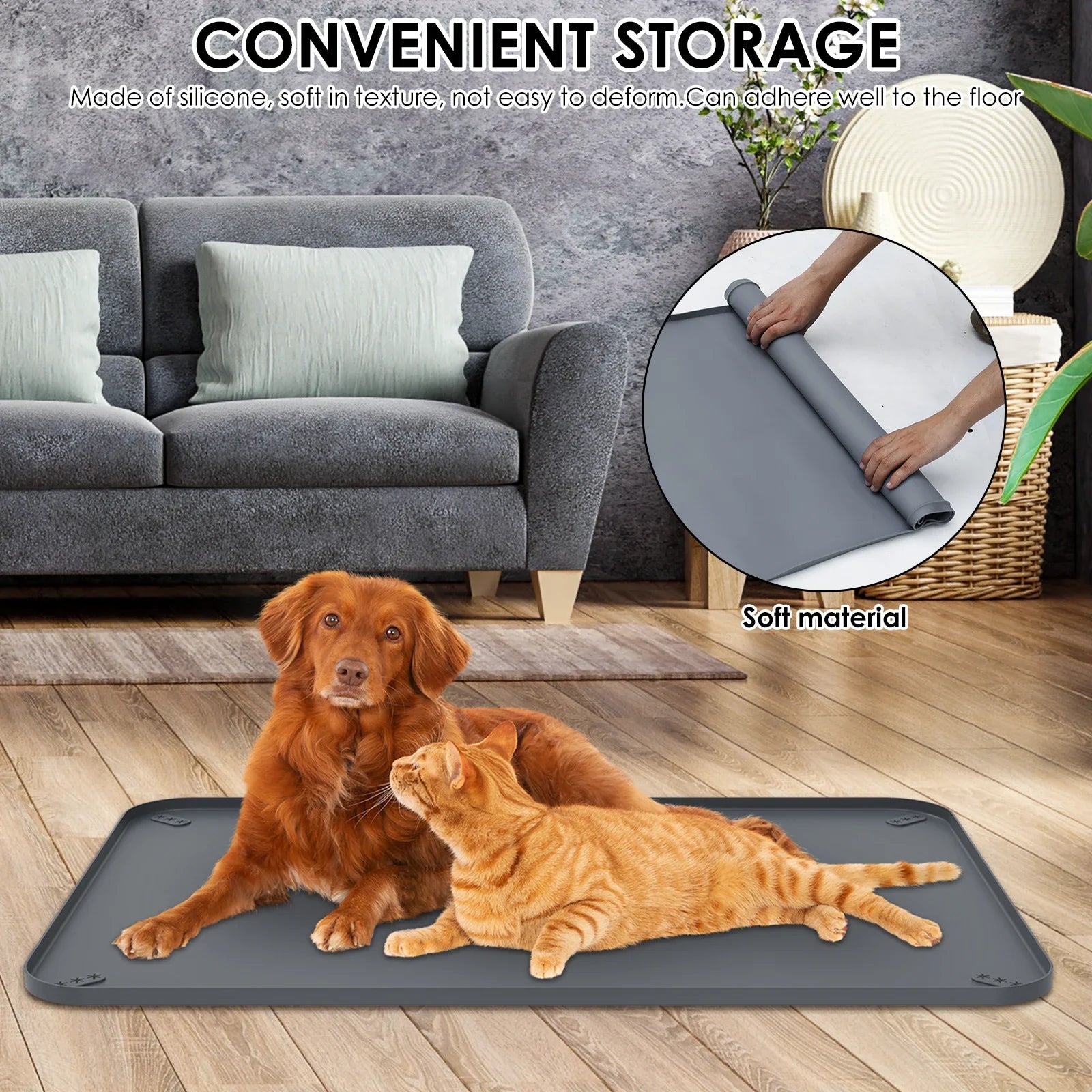 Silicone Dog Pee Pad Holder