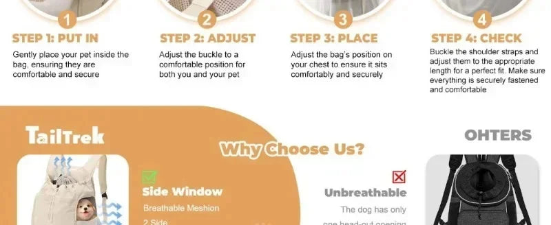 Pet Carrier Backpack