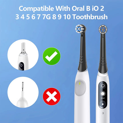 Oral-B iO Replacement Brush Heads - 4 to 20 Pack