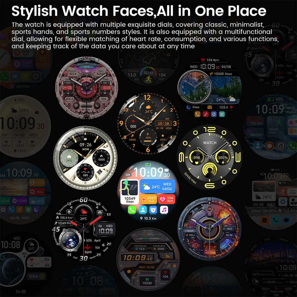 For HUAWEI GT5 Pro GPS NFC Smart Watch Men 360*360 AMOLED