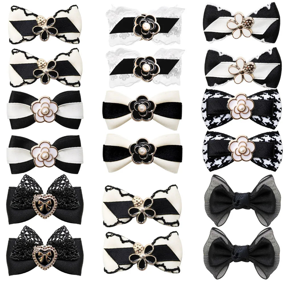Dog Hair Bows 10PCS 