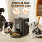 Smart Automatic Pet Feeder - Timed Portion Control Slow Food Dispenser for Dogs & Cats - Deribla Store