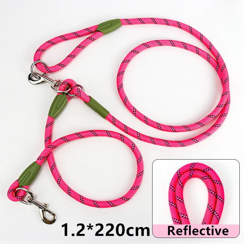Dog Harness Leash - Hands-Free Shoulder Sling with Double-Head Lead - Deribla Store