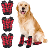 Dog Socks Anti-Slip - Soft Knitted Paw Protector for Indoor Wear - Deribla Store