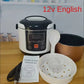 Portable Electric Rice Cooker 12V 24V 2L - Car Truck Steamer - Deribla Store