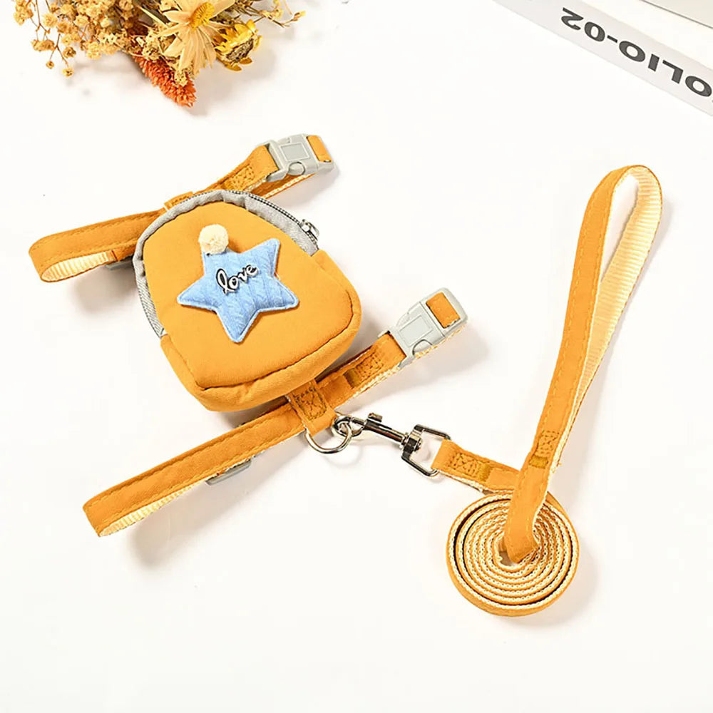 Cat Harness & Leash Set - Anti-Escape Chest Strap for Outdoor Walking - Deribla Store