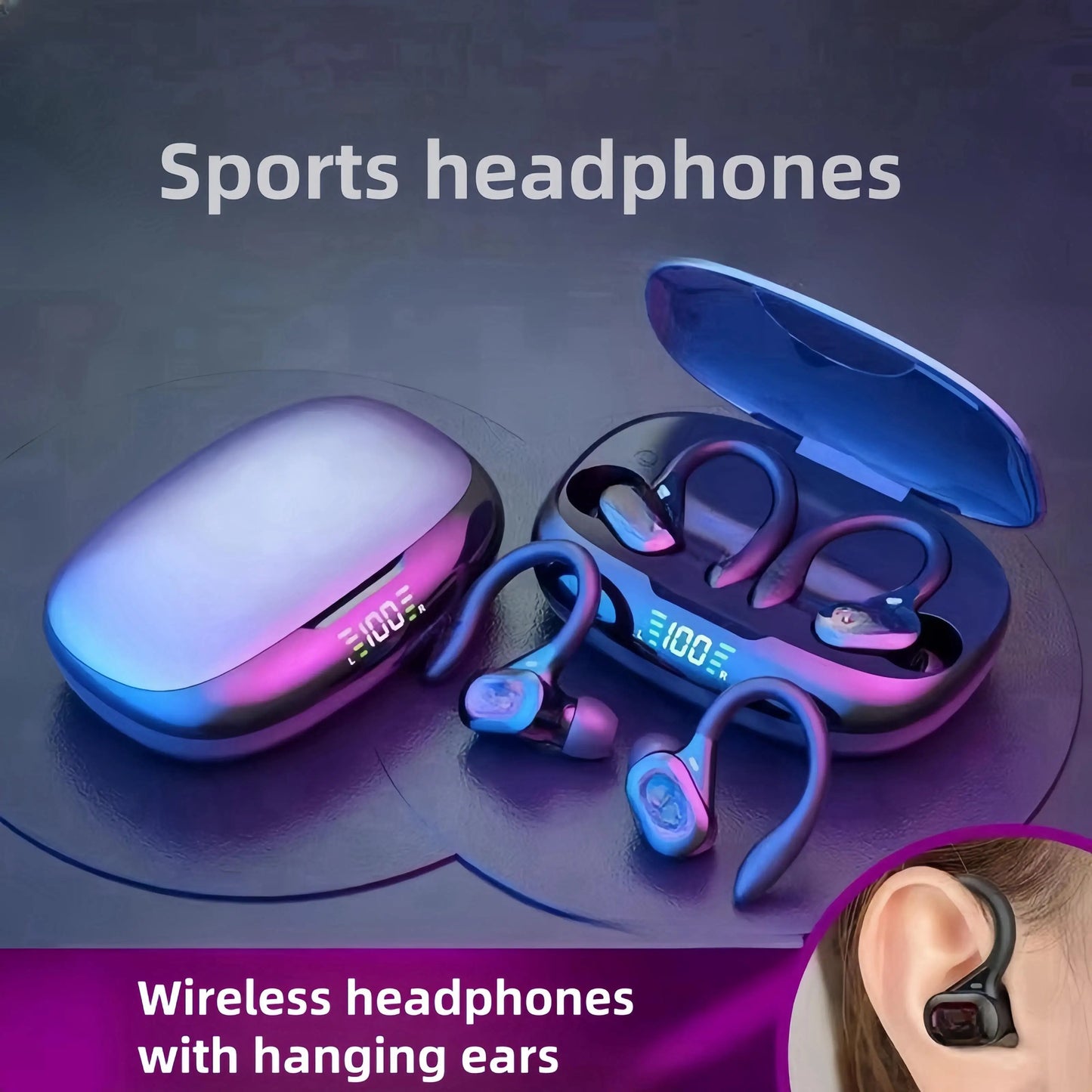 Over Ear Bluetooth Earphones
