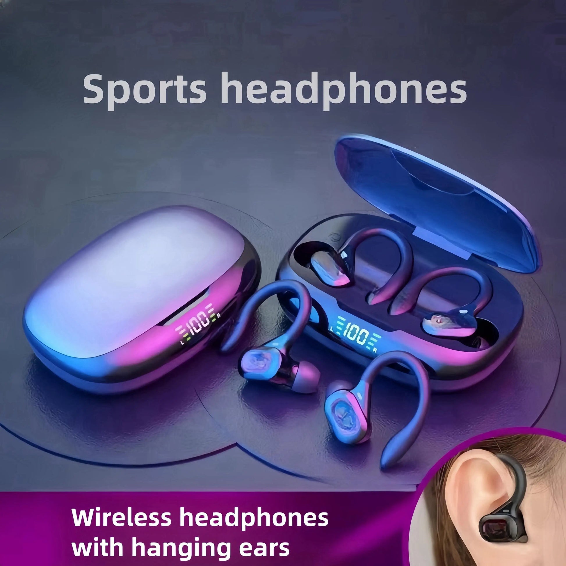 Over Ear Bluetooth Earphones