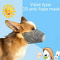 Dog Mask - Reusable Breathable Air Filter Respirator for Smoke & Gas Protection - Deribla Store