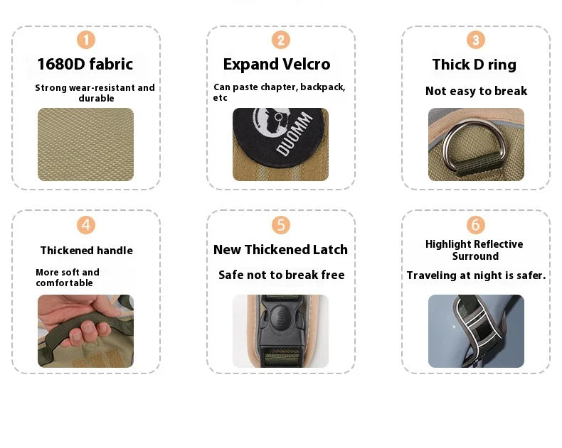 Anti-Pull Reflective Dog Harness - Multi-Point Adjustable No-Pull Vest - Deribla Store