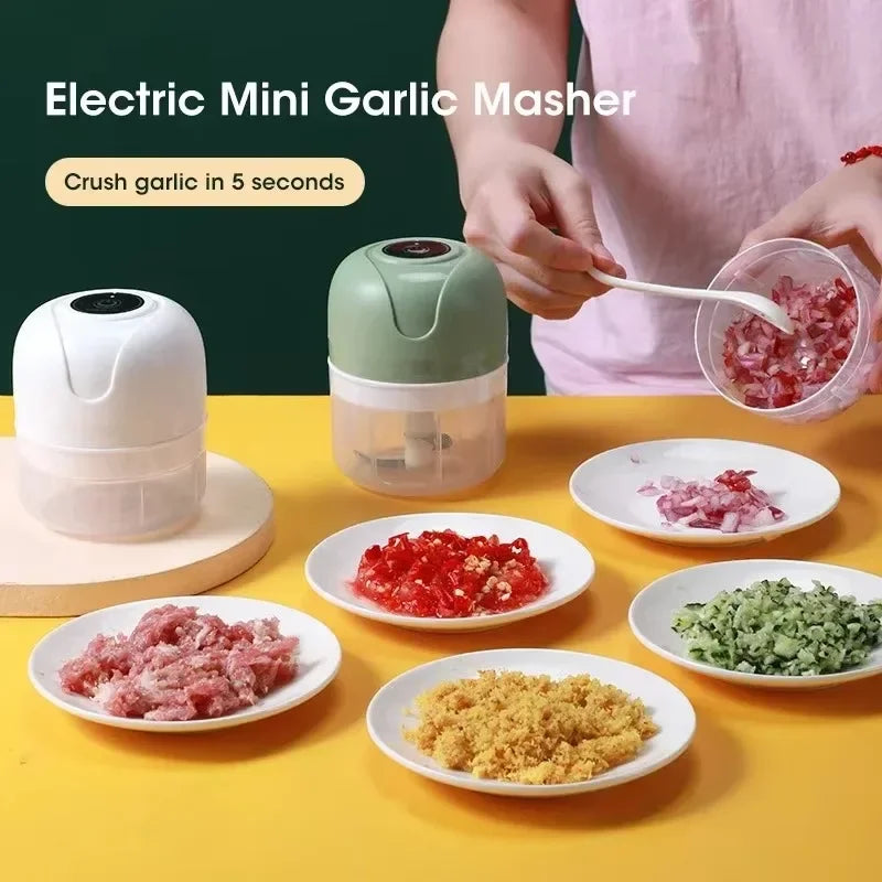 Electric Garlic Chopper 250ML USB