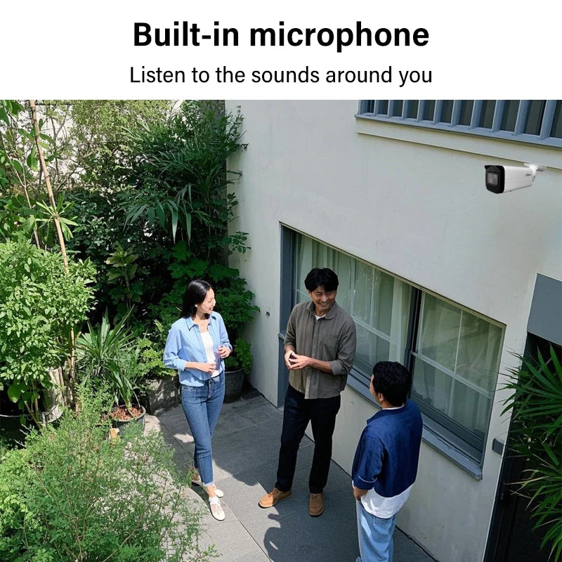 Network IP Camera Dahua 4MP 2K - PoE Human Detection IR 30m