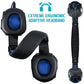 3.5mm Wired Gaming Headphones With Microphone 120° Adjustable