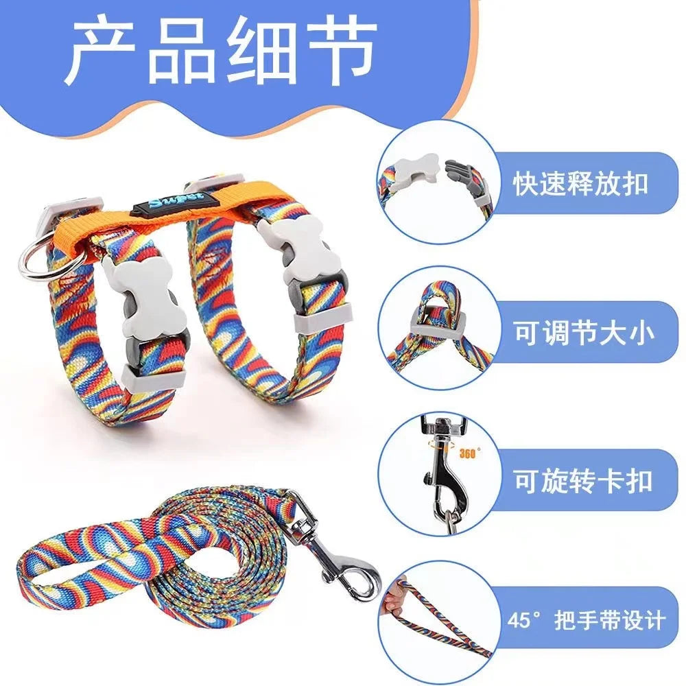 Premium Leather Cat Leash - 1.5M Walking & Training Lead for Cats & Small Dogs - Deribla Store