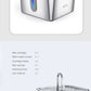304 Stainless Steel Cat Water Fountain 4L - USB Silent Pump with Triple Filtration - Deribla Store