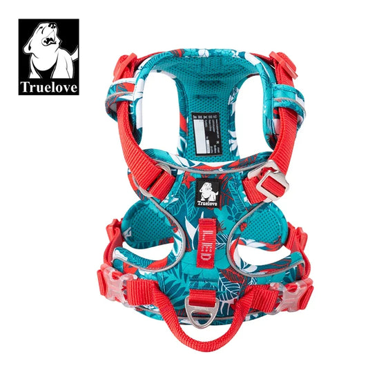 Dog Harness Camouflage Reflective - Explosion-proof Nylon TLH5653