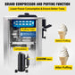 Commercial Soft Serve Ice Cream Machine - 3-Flavor 2200W with LED Display & Auto Clean (20-28L/H) - Deribla Store