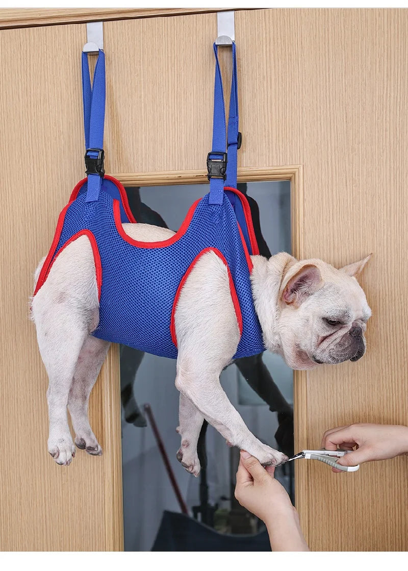 Pet Grooming Hammock - Helper Sling for Nail Trimming & Bathing Dogs & Cats - Deribla Store