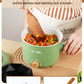 Electric Multifunction Cooker - 1.5L Mini Hot Pot with Non-Stick Pan (110V/220V) - Deribla Store