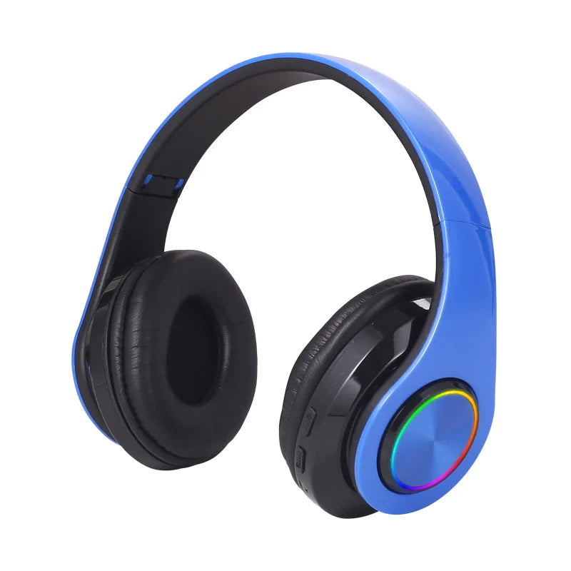 Wireless Bluetooth 5.0 Headphone With Microphone On-Ear Headset