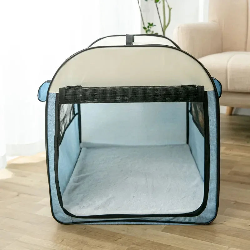Winter Warm Pet Tent - Foldable Dog House & Cat Carrier Bed - Deribla Store