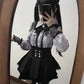 Y2k Aesthetic Lolita Style Bow Dress Shorts Set Japanese Women