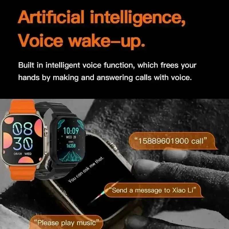 2025 T900 Ultra 2 Smart Watch Men 49mm Series 8 2.3 "AMOLED