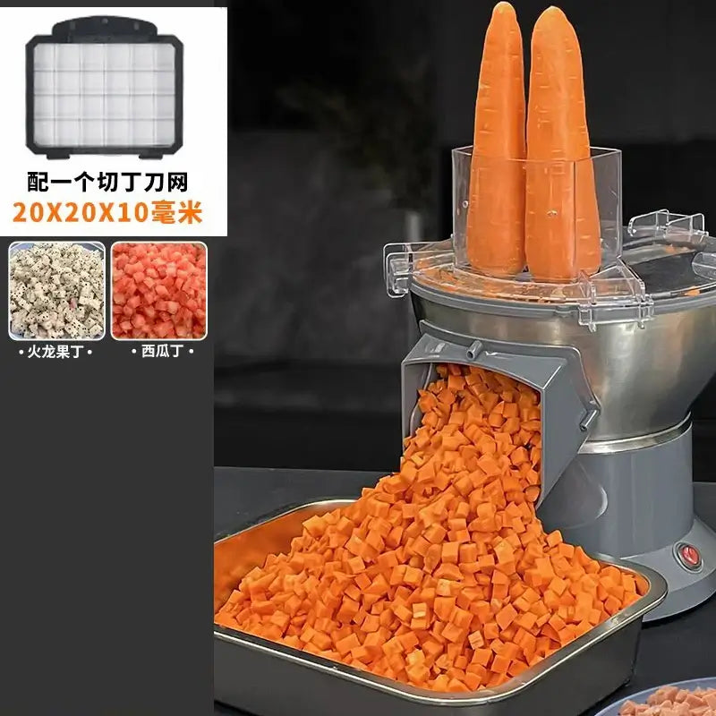 Electric Vegetable Cutter 200W - French Fries Slicer Dicer - Deribla Store
