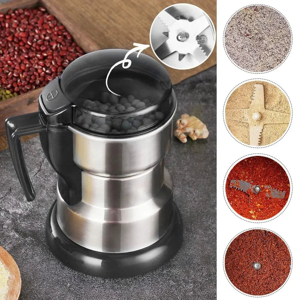 Electric Coffee Grinder 600ml 300ml - Multifunction Spice Mill - Deribla Store