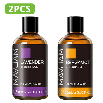 Pure Plant Essential Oil - 100ml Aromatherapy 53 Scents