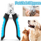 Professional Pet Nail Clipper with Safety Guard - Stainless Steel for Dogs & Cats - Deribla Store
