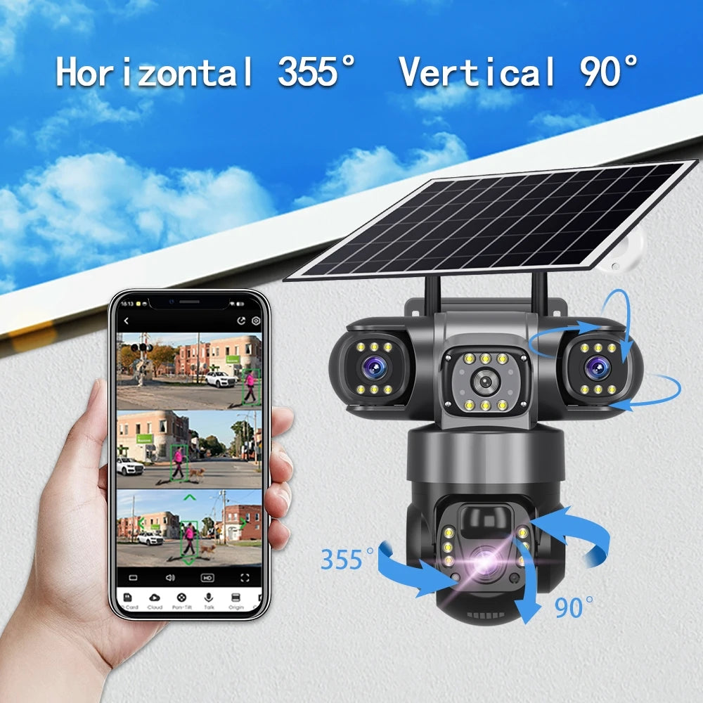 Solar 4G Security Camera