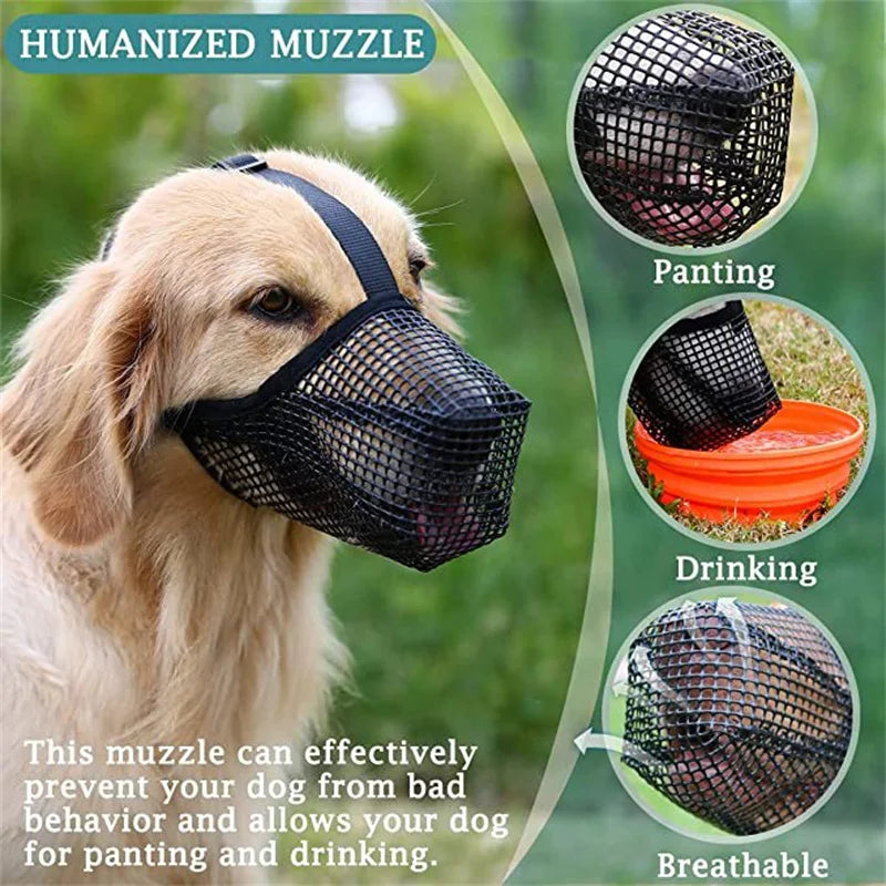 Dog Muzzle Breathable