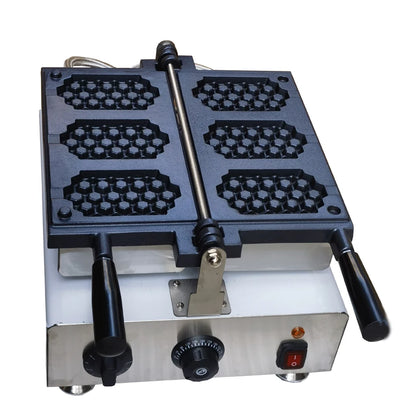 Commercial Waffle Maker Honeycomb 3 Stick - 110V 220V Iron - Deribla Store