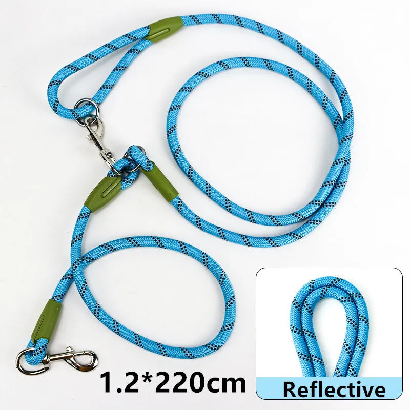 Dog Harness Leash - Hands-Free Shoulder Sling with Double-Head Lead - Deribla Store