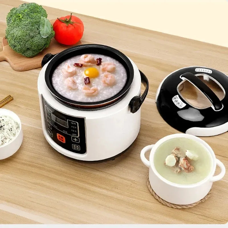 Portable Electric Rice Cooker 12V 24V 2L - Car Truck Steamer - Deribla Store