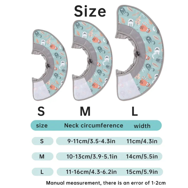 Pet Recovery Collar - Soft Elizabethan Cone for Cats & Dogs After Surgery - Deribla Store